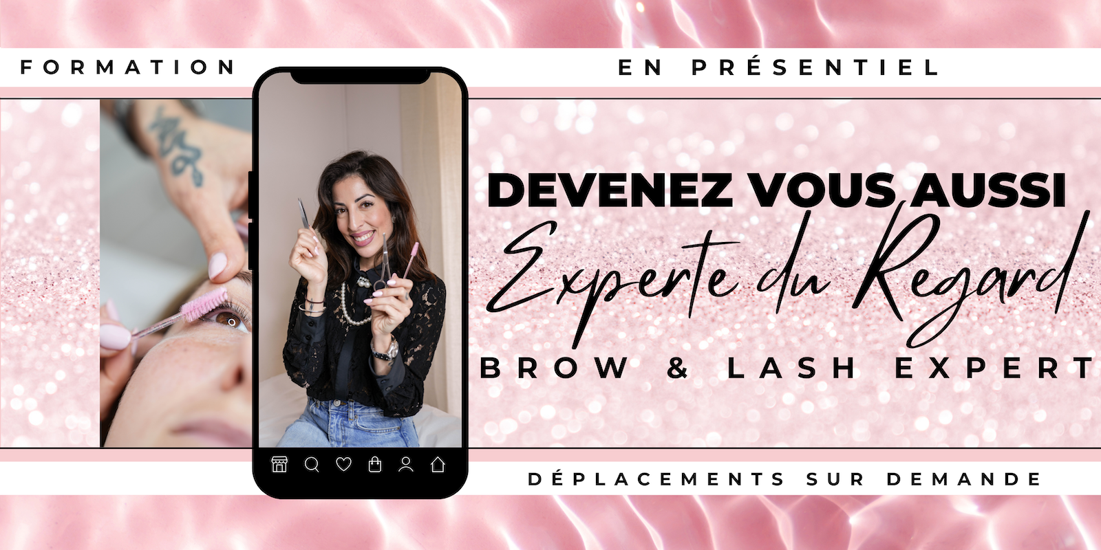 Formation présentielle brow lift, restructuration sourcils et épilation : maîtrisez l'art du sourcil parfait